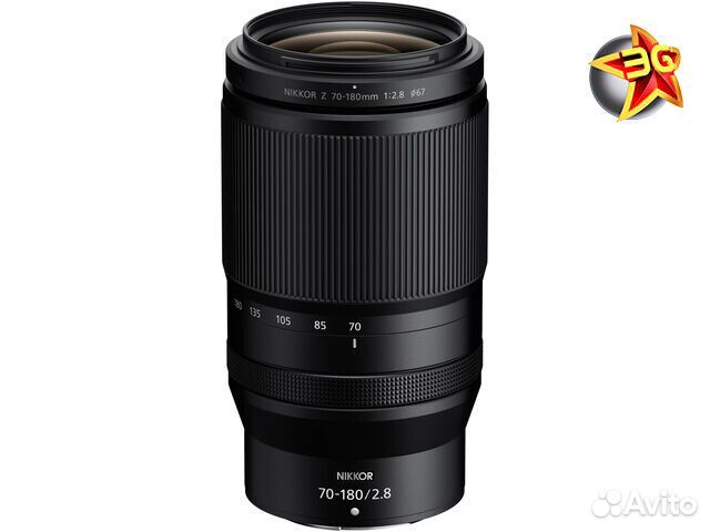 Объектив Nikon Z 70-180mm f/2.8 Nikkor