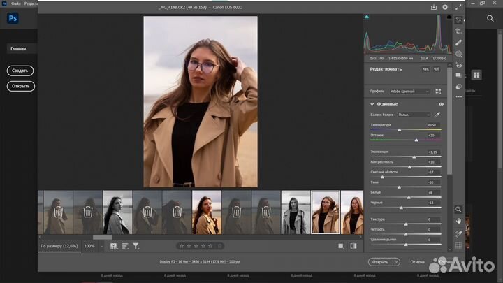 Зеркальный фотоаппарат canon 600d