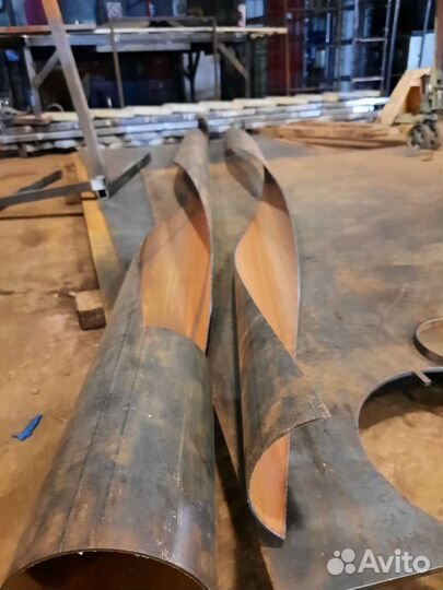 Лазерная резка металла (трубы) и гравировка