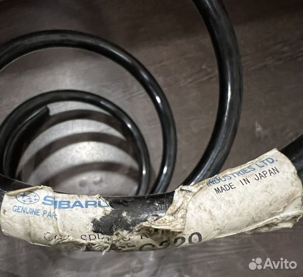 Пружины подвески задние Subaru Forester S10