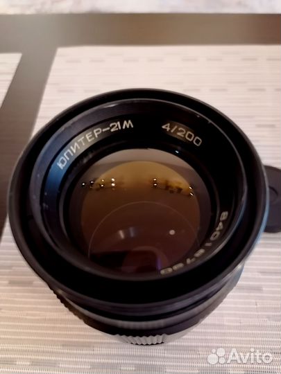 Объектив Юпитер-21М 4/200