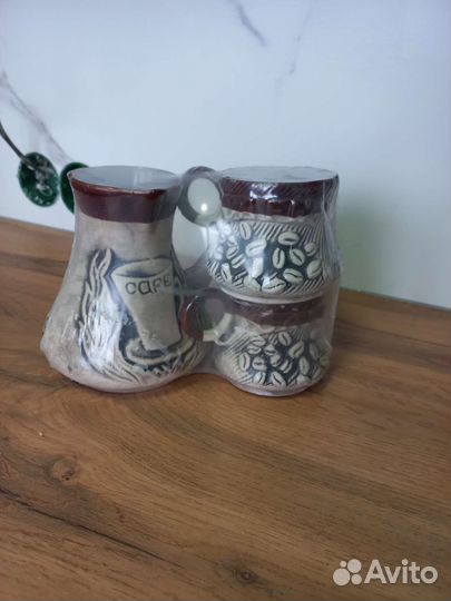 Набор для варки кофе керамический