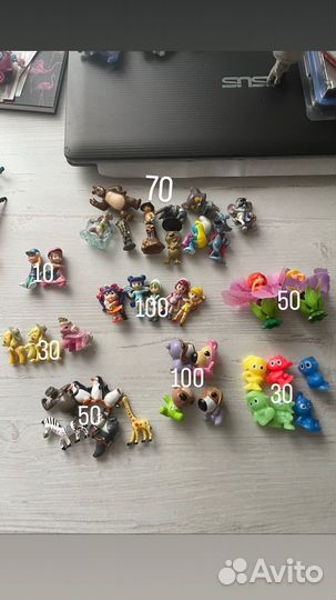 Игрушки из киндера