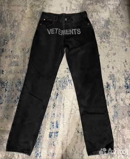 Vetements джинсы