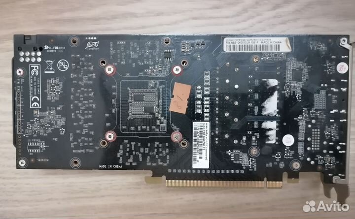 Видеокарта Palit GeForce GTX1060 StormX