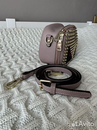 Сумка кросс-боди из натуральной кожи