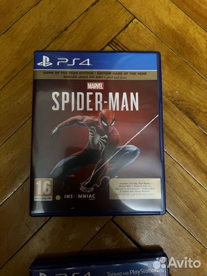 Игровые диски на ps4