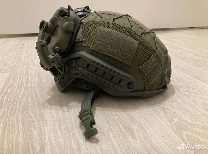 Комплект наушники Earmor M32 + крепления на шлем