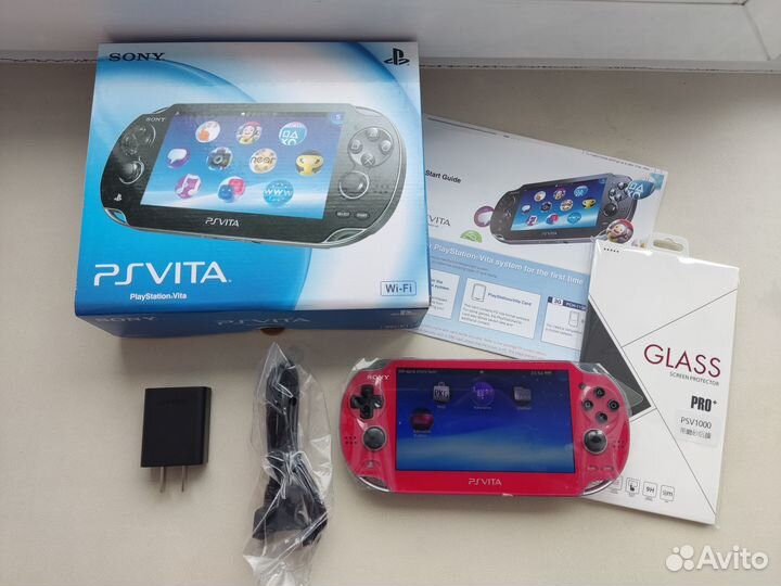 Прошитая PS Vita Red 32Gb в идеале