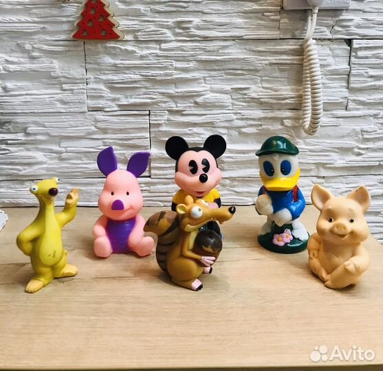 Резиновые игрушки пищалки