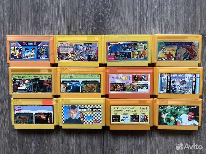Картриджи Dendy, Famicom