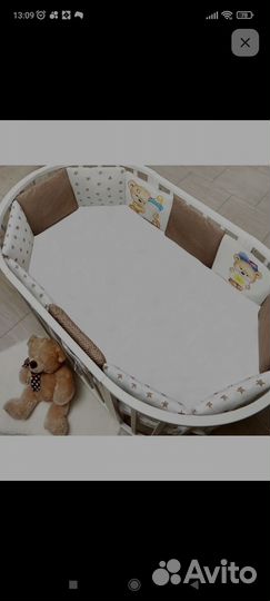 Бортики в кроватку