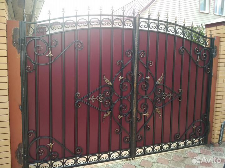 Кованые ворота