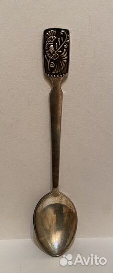 Ложки чайные мельхиоровые СССР Жар-птица