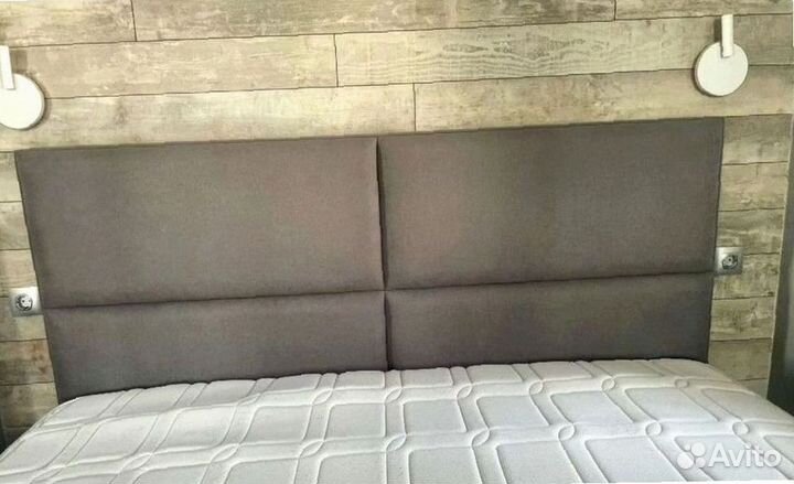 Кровать двуспальная дизайнерская мягкая