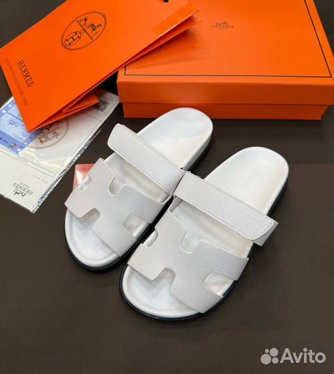 Шлепанцы женские hermes