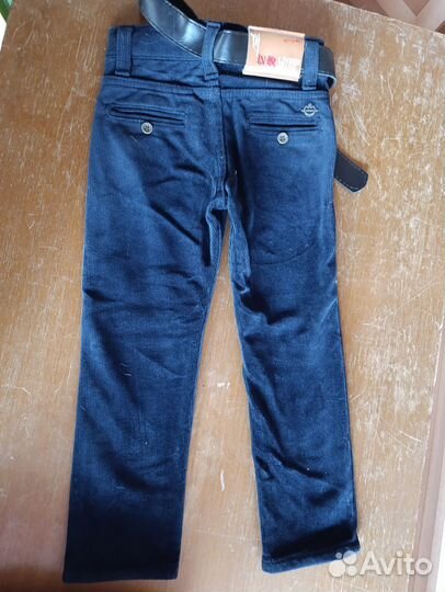 Вельветовые брюки для мальчика 116