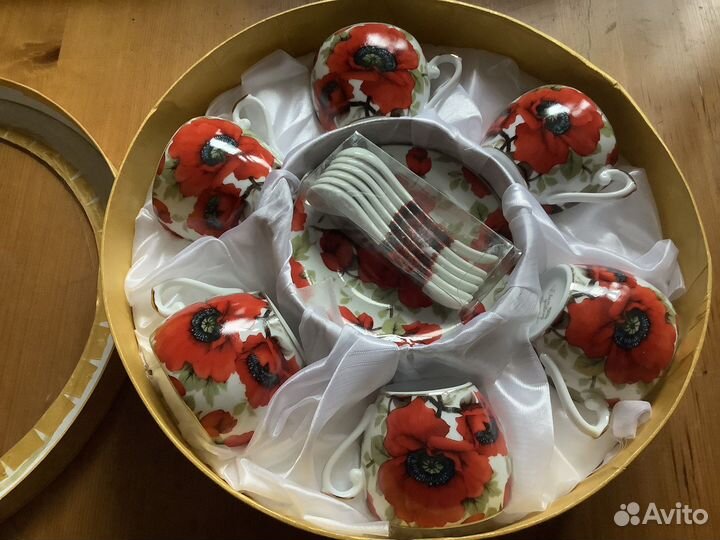 Кофейный сервиз новый