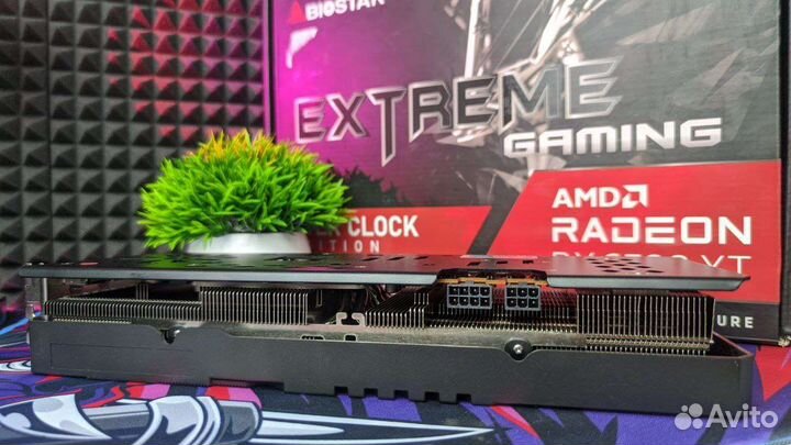 Видеокарта rx 6700 xt 12gb Biostar extreme gaming