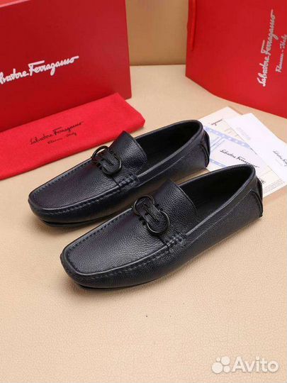 Мокасины* мужские ferragamo