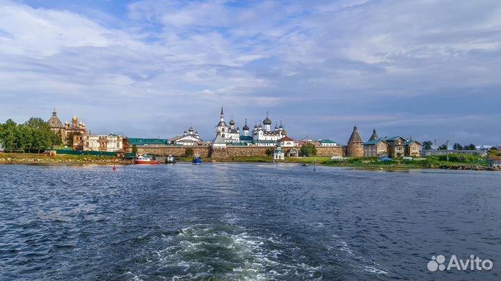 Поездка на катере на Соловецкие острова и обратно