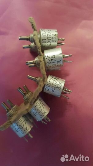 Переменные резисторы спо-0.15 0779 СССР
