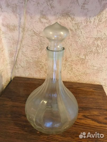 Графины штофы кувшин - стекло