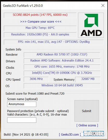 Amd radeon rx 5700 xt