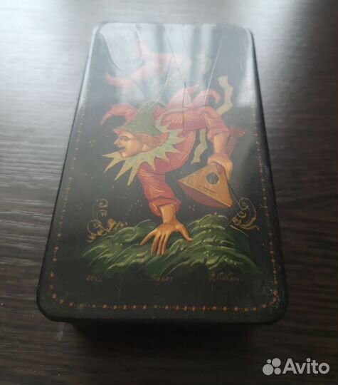 Шкатулка деревянная СССР