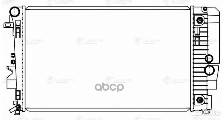 Радиатор mercedes Vito/Viano (W639) (03) AT LR