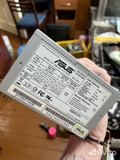 Блок питания asus 500w