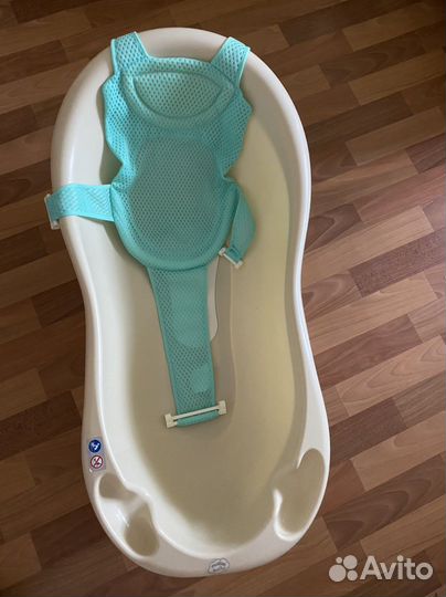 Ванночка для купания с подставкой и гамаком