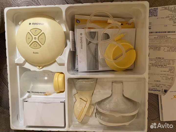 Молокоотсос medela swing flex электрический