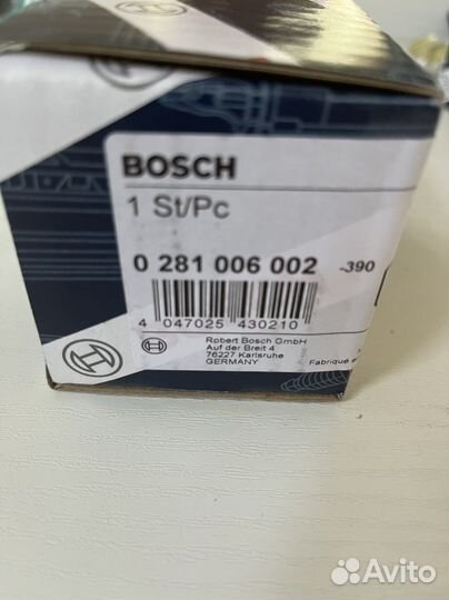 Редукционный клапан в рампу Bosch на 1800 bar