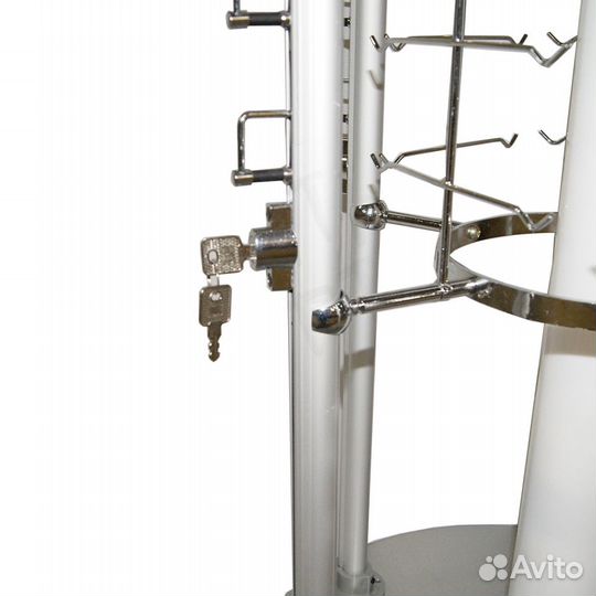 Стойка для очков напольная на 80 с замками