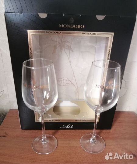 Фужеры бокалы Mondoro 2 шт в коробке