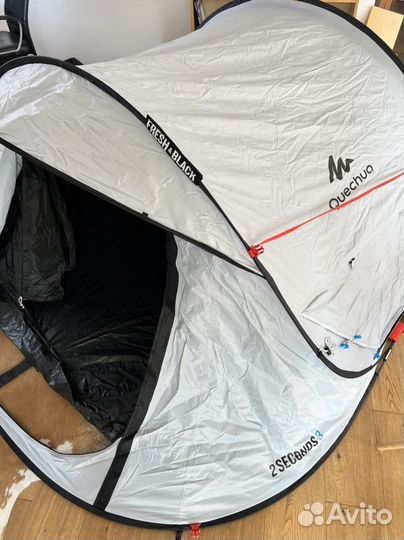 Палатка Decathlon Quechua 2 sec f&b для 3х