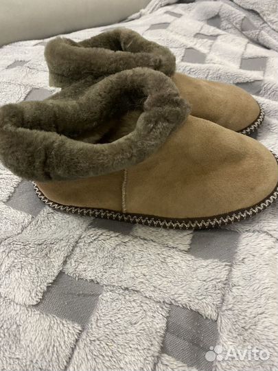 Чуни из натурального меха