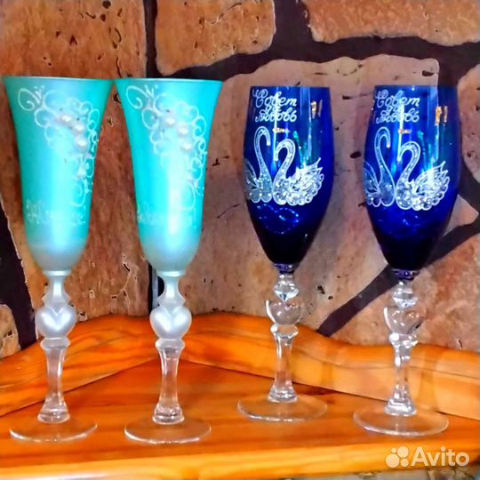 Свадебные бокалы