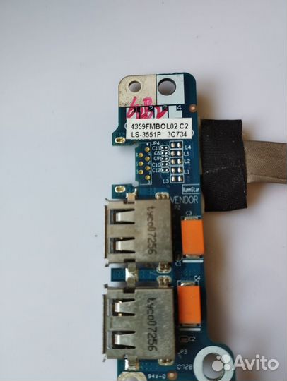 Плата USB для Acer Aspire 7720Z