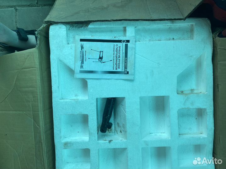 Трубогиб гидравлический ручной