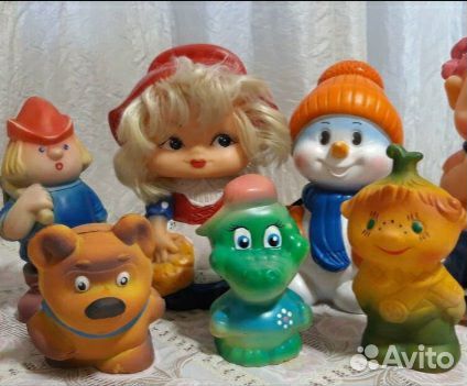 Резиновые игрушки СССР и Югославия