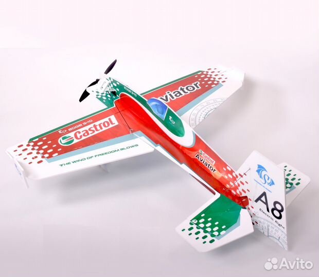 Самолет радиоуправляемый edge 540 F3P из PP 5 мм