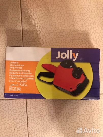 Этикет-пистолет новый Jolly jh8
