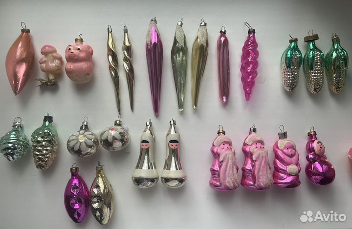 Елочные игрушки СССР