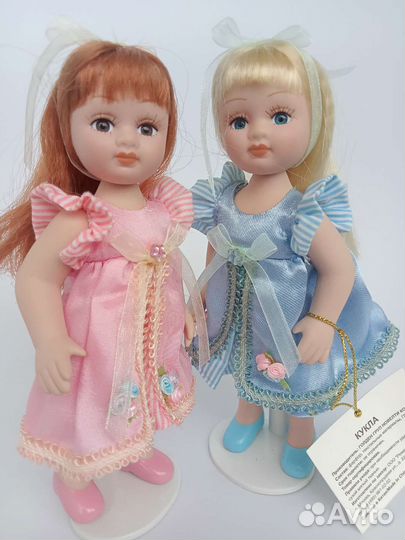 Кукла фарфоровая новая