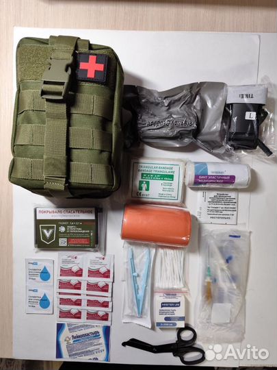 Аптечка тактическая укомплектованная