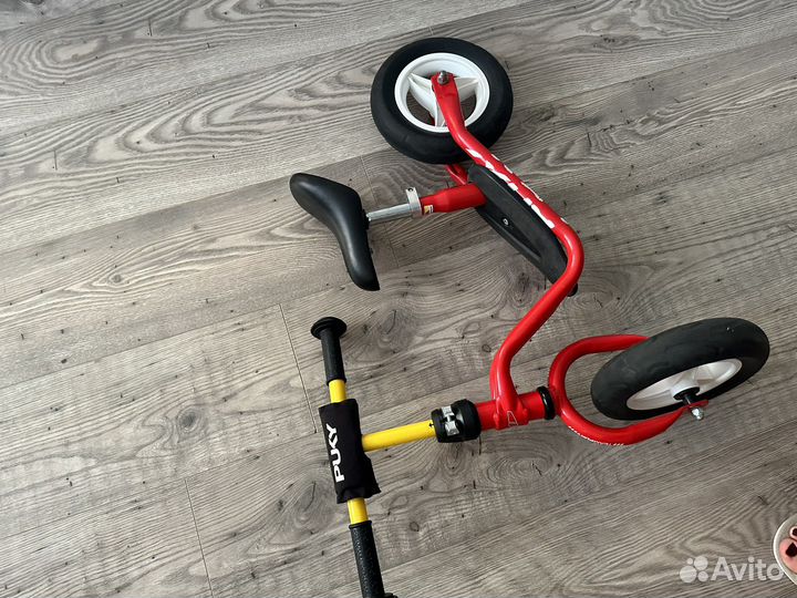 Беговел Puky LR M 10'' от 2 лет, Германия, красный