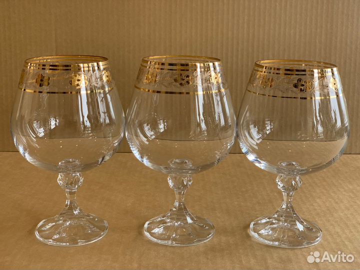 Бокалы для бренди/коньяка Bohemia Crystal 400мл