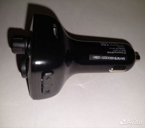 Bluetooth FM-трансмиттер Ritmix FMT-B100